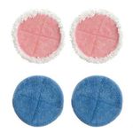 AirCraft Home, Spare Pads for The Aircraft PowerGlide | Machine-Washable Microfibre Pads | Pack of 4