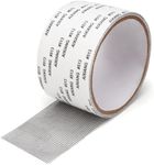 Bagentry Window Screen Repair Tape Gray, 2" x 6.5 Ft Screen Patch Repair Kit, Strong Adhesive Waterproof Covering Mesh Screen Tape, Screen Door Repair for Tears Holes (1 Roll)