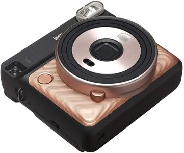 Instax SQ6 Instant Camera – Blush Gold, Square Format
