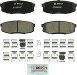 BOSCH BC1304 QuietCast Premium Ceramic Disc Brake Pad Set - Compatible With Select Lexus LX570; Toyota Land Cruiser, Sequoia, Tundra; REAR