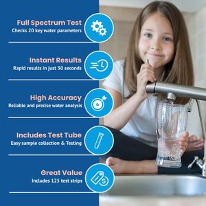 Alevial 20-in-1 Water Test Kit – Comprehensive Home Testing Strips