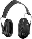 BOOMSTICK Black Electronic Ear Muff with 4 AAA