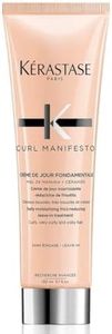 Kérastase Curl Manifesto, Daily Ultra-lightweight Cream Conditioning Treatment, For Curly & Coily Hair, With Manuka Honey & Ceramide, Creme de Jour Fondamentale, 150ml