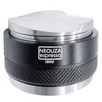 NEOUZA 58mm Coffee Distributor & Tamper 2 in 1,Dual Head Coffee Leveler Fits for E61 Group Machines Portafilter, Adjustable Depth- Professional Espresso Hand Tampers