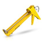 TOMAHAWK® TCG-18 Professional Hand Caulking Guns, Heavy Duty Silicone caulking Gun | Sealant Gun (230MM(9 Inch)) | Ideal for Home, DIY & Professional Use | Premium Quality Tool