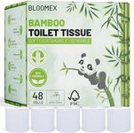 BLOOMEX® Bamboo Toilet Rolls - 48 R