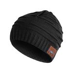 blueear Beanie Hat Bluetooth 5.2 Headphone Wireless Winter Knit Hats with Stereo Speaker and MIC 25 Hours Working Time