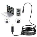 BLUELEX® 5m Waterproof Endoscope Video Inspection Camera Mini HD Camera Snake Tube 5.5 mm Lens