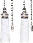 2 Sets Pull Chain Extension with Connector Replacement for Ceiling Light Ceiling Fan Lighting Pendant Pull Chain Blades Ceiling Fan with Lights (CC)