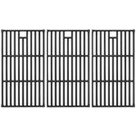 Hisencn Cooking Grates for Monument Grills 24367 35633 17842, Cast Iron Grates for Dyna Glo DGE530SSP DGE530SSP-D BGE530PSP DGF530SRP DGE530SSP-1, Replacement Parts for Monument Grills, 3 Pack