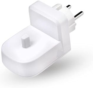 ProofVision TBCharge - Chargeur Mural Brosse à Dents électrique Braun Oral B | Prise EU | Chargeur sans Fil et économiseur d'énergie | Compatible avec modèles Oral B/Braun sauf IO et Pulsonic