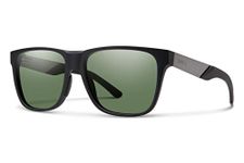 Smith Lowdown Steel Sunglasses Matte Black Ruthenium/Chromapop Polarized Gray Green