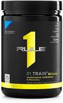 Rule1 R1 Train BCAA's 30 Servings Electrolytes 450 g, Blue Raspberry (30 Servings)