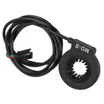 Electric Bikes Sensor, Multifunctional Electric Bike Power Pedal Assist Sensor Electric Bicycles Pedal Assist Power Speed Sensor Waterproof Pedal Sensor Pedal Assist Sensor for E-Bike