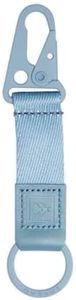 Thread Wallets Durable Keychain Hook Belt Clip - Compact Design (Surf Blue)
