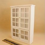 Generic 1/12 Cabinet Display Shelf Dollhouse Miniature Furniture Kitchen Dining Room Accessories Decor