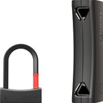 Seatylock Mason Bike U Lock - Patented Heavy Duty Anti Theft Diamond Secure ULock - Ultra Security Bicycle Safety Tool with Keys for City Electric or Mountain Bikes and Scooters (5.5 Inch)