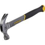 STANLEY STHT0-51309 16oz Fiberglass Curved Claw Hammer, 450g