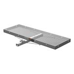 Curt 18100 Aluminum Cargo Carrier with Folding Shank - 2 Piece