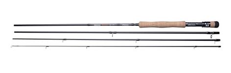 Shakespeare Sigma Supra Fly 7# Rod - (4pc) - Dark Grey/Graphite, 10ft