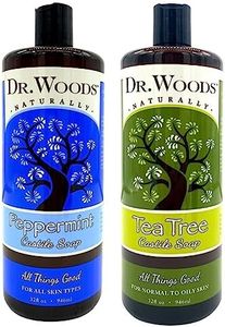 Peppermint & Tea Tree Liquid Castile Soap Variety 2 Pack