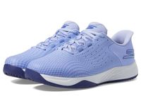 Skechers Women's Viper Court Reload, Blue/White, 8