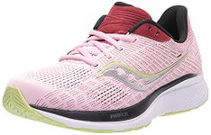 Saucony Women's Guide 14 Running Shoe, Fairy/Berry/Lime, 9.5