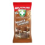Greenshield Wood and Laminate Surface Wipes - Pack of 70(Extra Large Wipes)