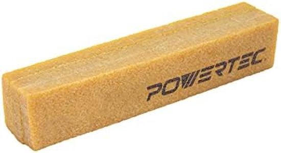 POWERTEC 71002V Abrasive Cleaning Stick for Sanding Belts & Discs 8-1/2" | Natural Rubber Eraser - Woodworking Shop Tools for Sanding Perfection