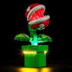 BRIKSMAX Led Lighting Kit for Lego Piranha Plant - Compatible with Lego 71426 Building Set- Not Include Lego Set