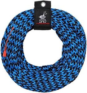 Airhead Tow Rope for 1-3 Rider Towable Tubes, 1 Section, 60-Feet