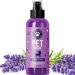 Dog Deodorizing Spray with Lavender Oil - Easy Cleaning Dog Spray for Smelly Dogs and Puppies