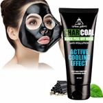 UrbanGabru Charcoal Activated Black Peel Off Mask Anti pollution (60 g)