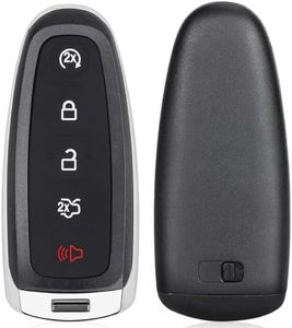 Key Fob for Ford: Car Key Fob with Uncut Blade for 2011-2015 Ford Edge Explorer Expedition Flex Taurus Focus, Ford Maverick, Lincoln MKS MKT MKX Navigator, M3N5WY8610, M3N5WY8609, 5-Button, 315Mhz