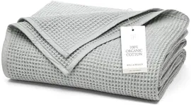 BOLL & BRANCH Waffle Bed Blanket -