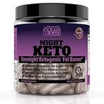 HERO SUPPLEMENTS Night Keto Overnight Formula with BHB, MCT, Melatonin, Chamomile plus Vitamins and Minerals