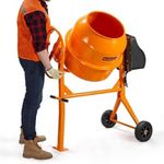 IND FIRST CHOICE Concrete Mixer Machine Cement mixer | Electric Concrete Mixture Machine 200 liters A1