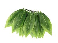 AmzBarley Boys Maui Costume Hula Skirt Palm Leaf Grass Skirts Dress up Accessories Kids Childs Birthday Party Halloween Cosplay