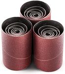 18PCS 4.5 inches Sanding Sleeves for Oscillating Sander, 80 120 240 Assorted Grit Sandpaper