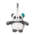 Tommee Tippee Mini PipPanda, Travel Nursery Sleep Aid, Automatic CrySensor Soothes with White Noise, Rainfall, Heartbeat and 3 Lullabies, Portable Fabric Loop, USB Rechargeable, Machine Washable