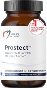 Designs for Health Prostect - Saw Palmetto-Free Prostate Supplements for Men - Urinary Function + Prostate Support - Cranberry, Pollen + Pomegranate Extract - Men's Health Supplement (60 Capsules)