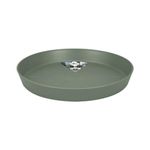 elho Loft Urban Saucer Round 24 - Saucer for Outdoor & Accessories - Ø 24.4 x H 3.4 cm - Green/Pistachio Green