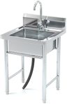 PurezmMoto Utility Sink Freestandin