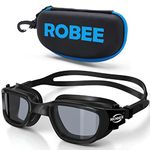 Robee Swimming Goggles, Adult Polarized Swim Goggles for Men Women Youth, Water Pool Glasses