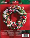 Bucilla Felt Applique Wreath Kit, 1