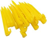 24pcs 9'' 225mm Plastic Tent Pegs D