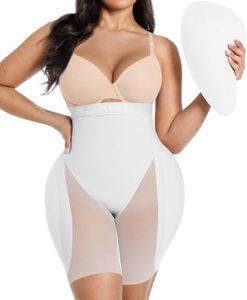 SHAPELLX Shapewear Shorts for Women Hip Pads Fajas Body Shaper Hip Enhancer