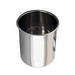 Browne Foodservice (BMP1) 1-1/4 Quart Stainless Steel Bain Marie Pot, Silver