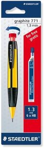 Staedtler Graphite Mars Micro Carbon 1.3mm Mechanical Pencil with Lead box