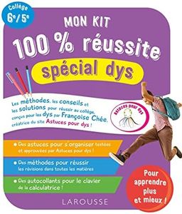 Mon kit 100 % réussite spécial dys au collège (+ autocollants)